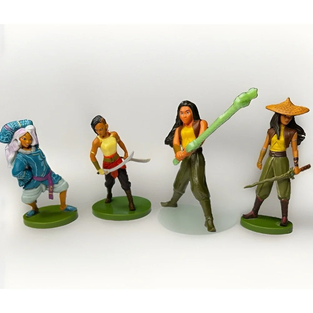 Disney Raya Last Dragon McDonald's 2020 Figures Lot of 4 Sisu Namaari Raya